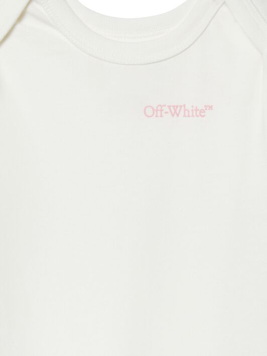 OFF WHITE Diagonal Bookish One-Piece WHITE OGXG001S25JER001