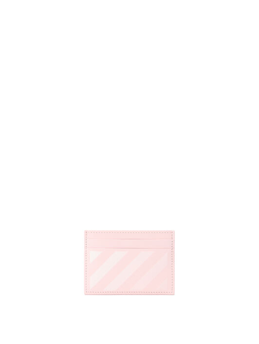 OFF WHITE Diagonal Card Case SOFT PINK OWND04DS26LEA003