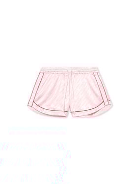 OFF WHITE Sat Jacq Ow Pajama Shorts Soft Pink-No Color 2CB05IS26FAB001