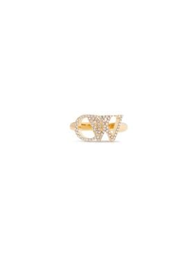 OFF WHITE Strass Ow Ring GOLD OWOB13HC99MET001