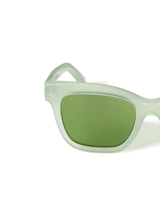 OFF WHITE Lincoln Sunglasses GREEN OERI143S25PLA001
