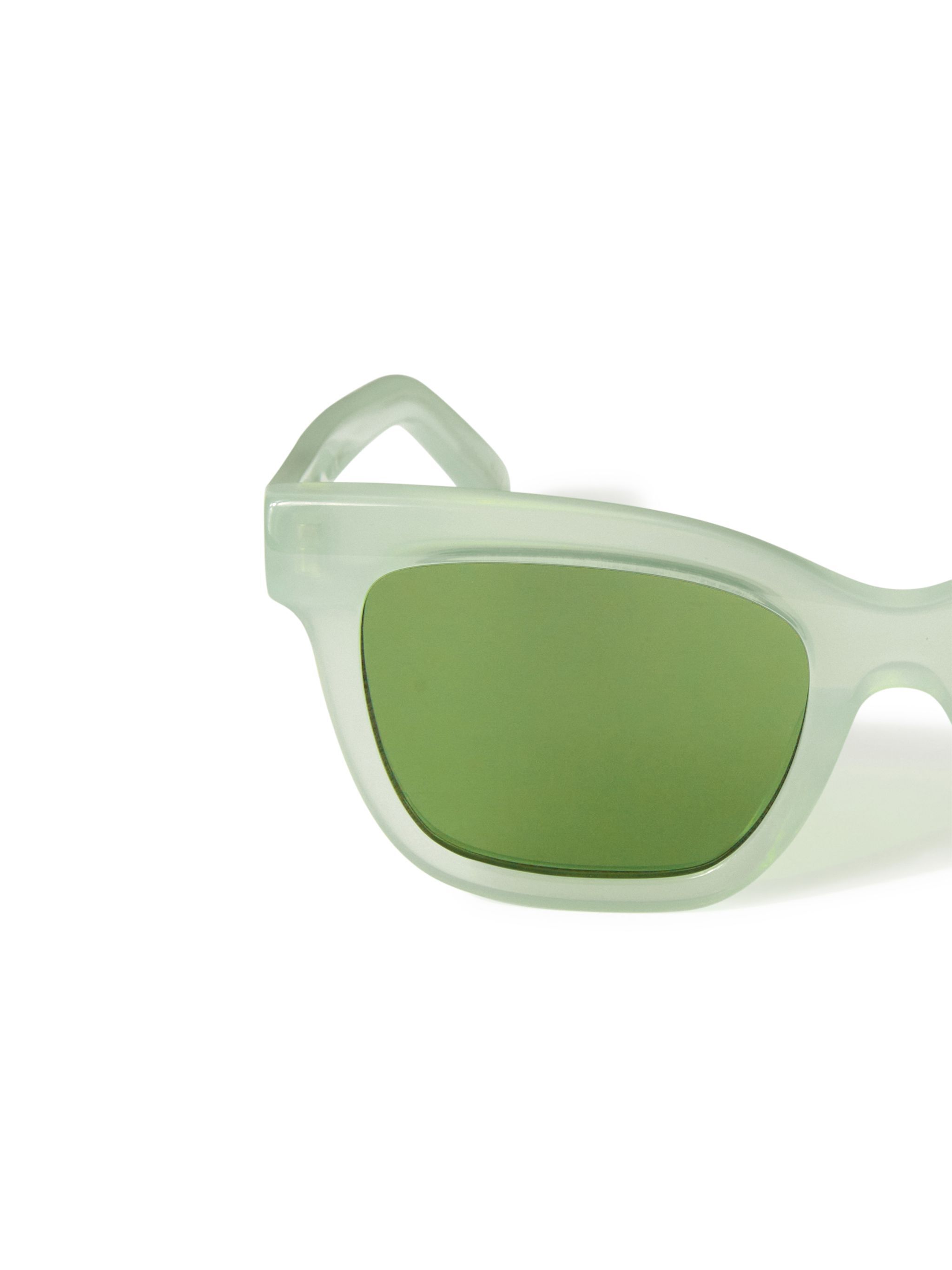 OFF WHITE Lincoln Sunglasses GREEN OERI143S25PLA001