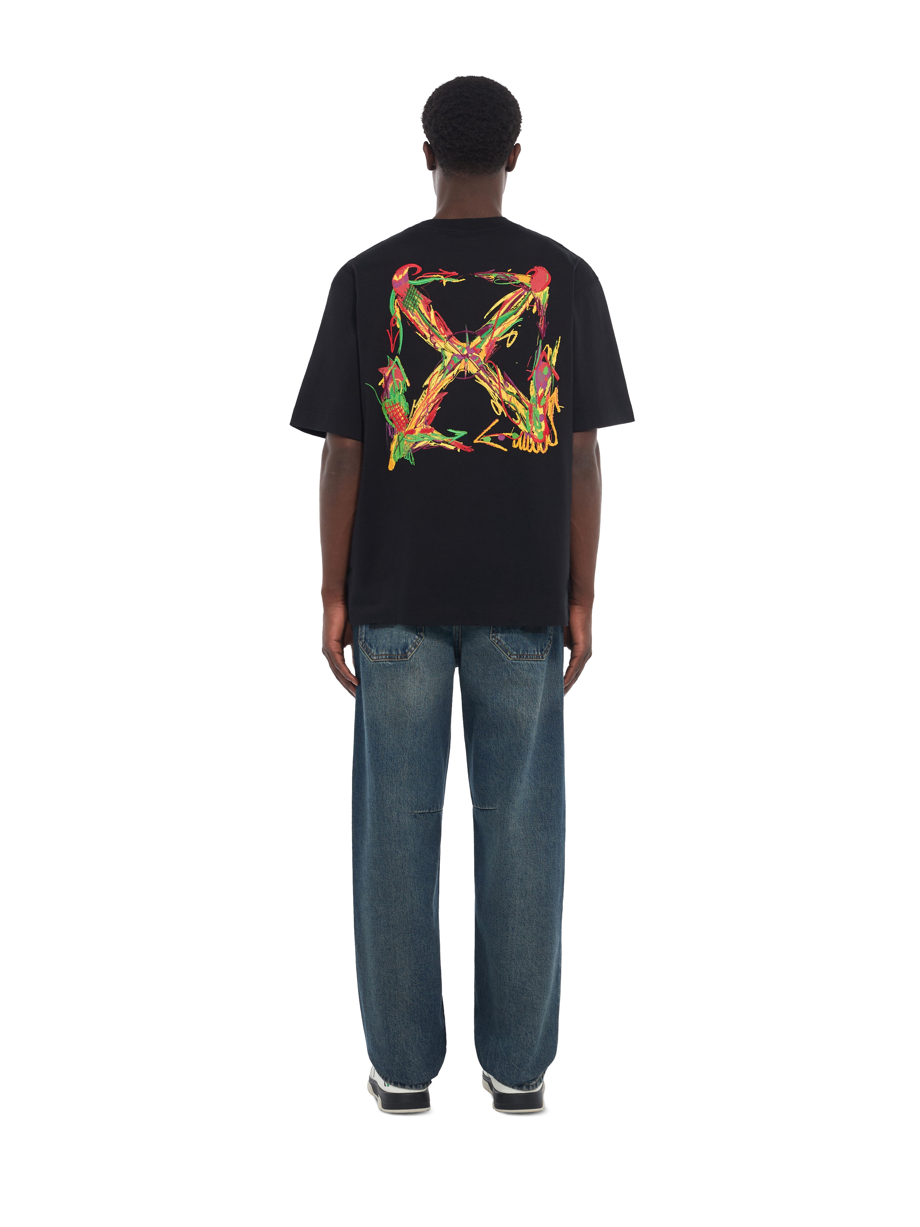 Miles Davis Arrow Trumpet Skate T-Shirt OFF WHITE Miles Davis Arrow Trumpet Skate T-Shirt BLACK 44MAA120W26J00B
