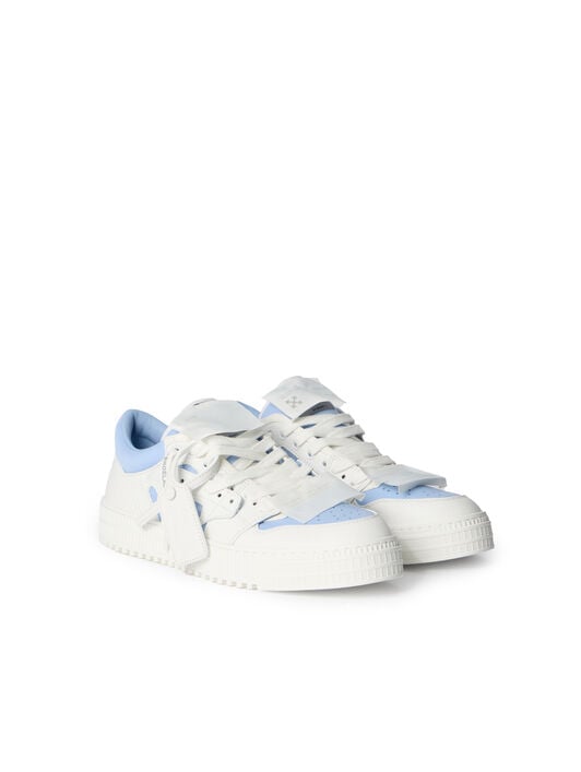 Off Court™ Low Top Sneakers OFF WHITE Off Court™ Low Top Sneakers WHITE - LIGHT BLUE OMIA29KF25LEA001
