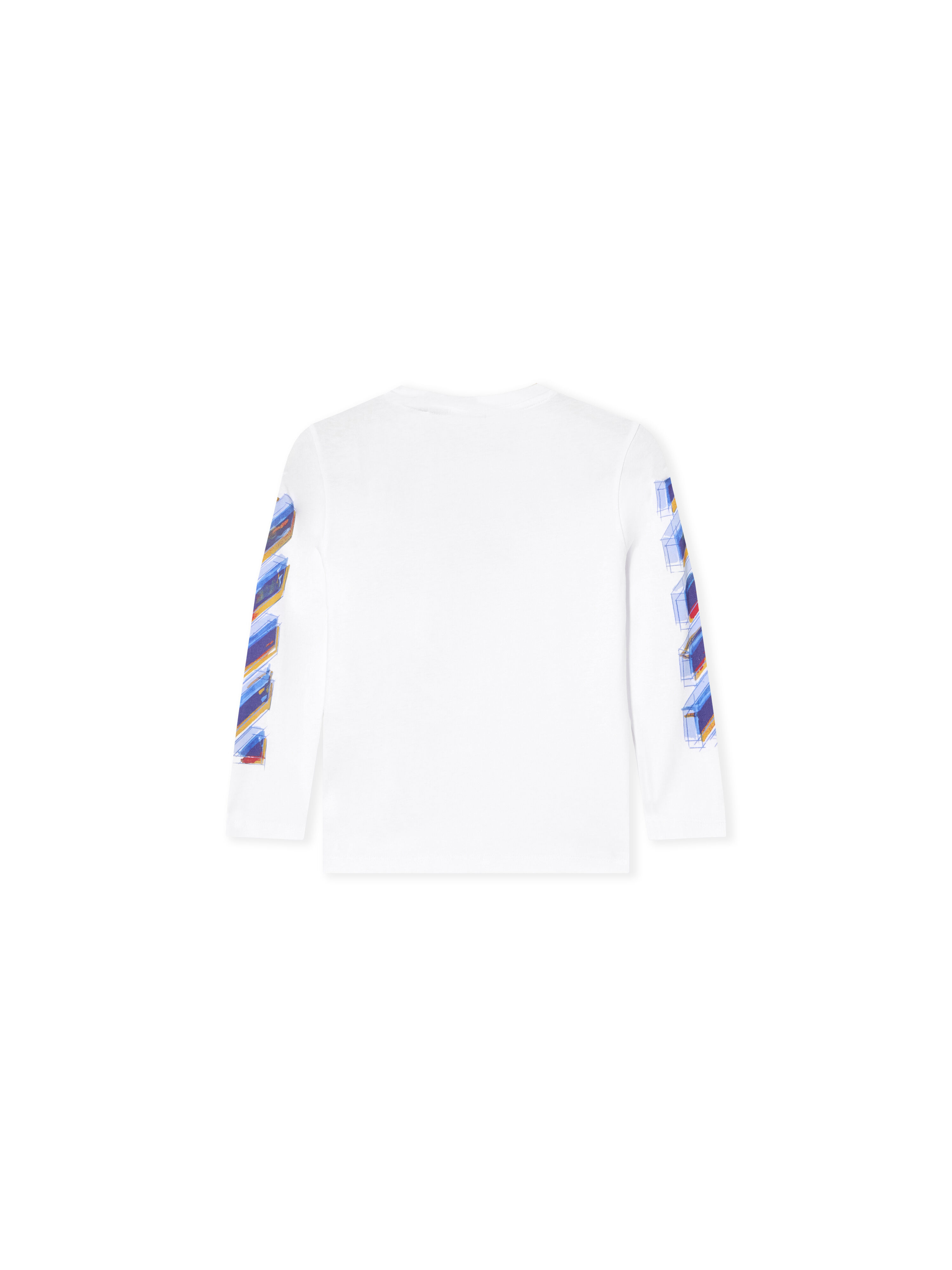 Art Quote Long Sleeve T-Shirt OFF WHITE Art Quote Long Sleeve T-Shirt WHITE 44BAB001F26J001