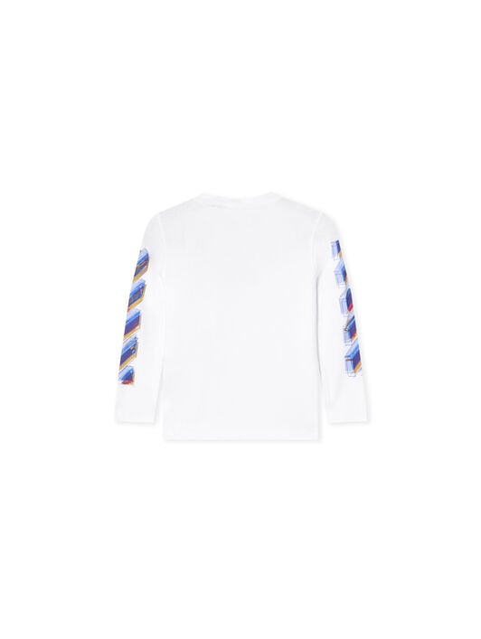 Art Quote Long Sleeve T-Shirt OFF WHITE Art Quote Long Sleeve T-Shirt WHITE 44BAB001F26J001