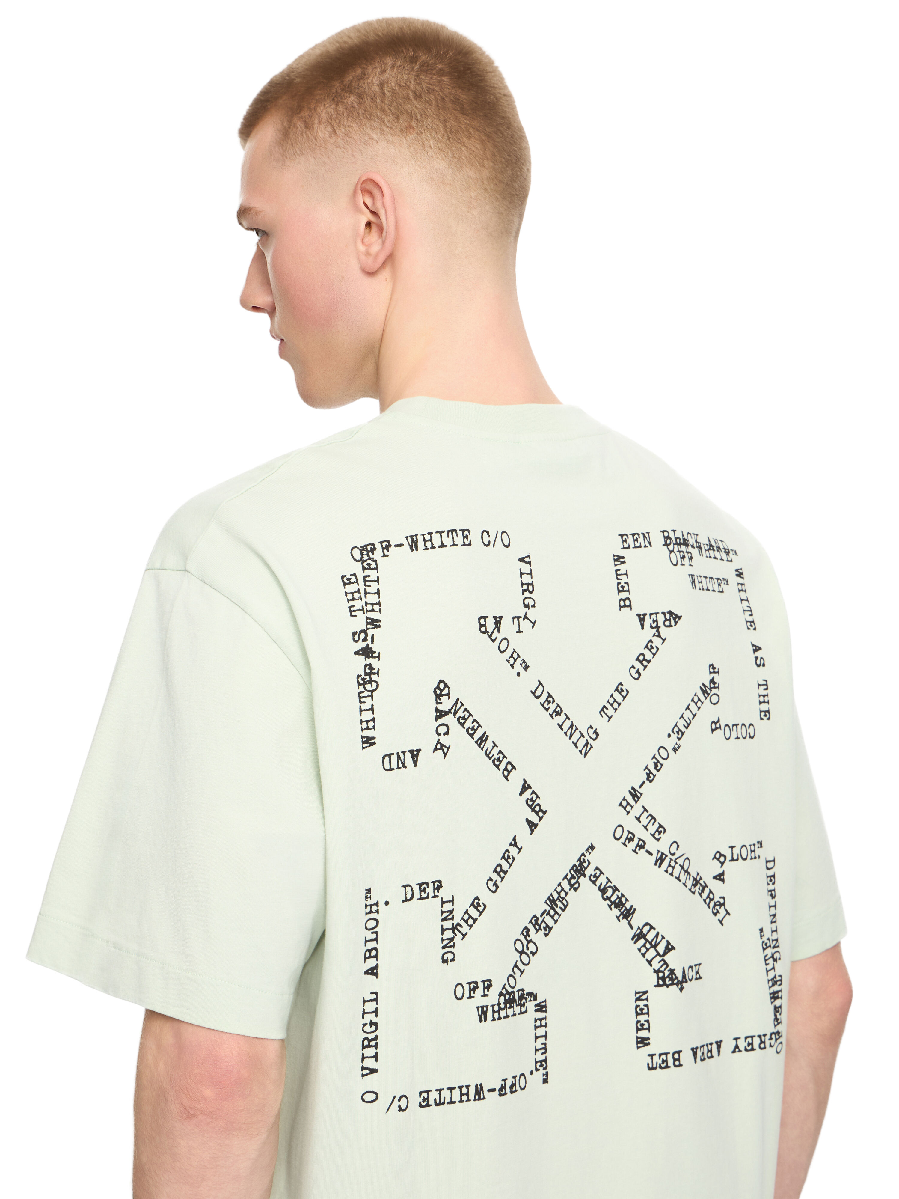 Off-White Universal Key Short-Sleeve Over Tee 'Black/Mint'