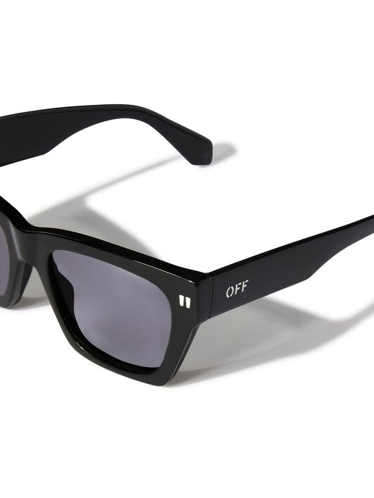OFF WHITE Valdez Sunglasses BLACK OERI13XS25PLA001