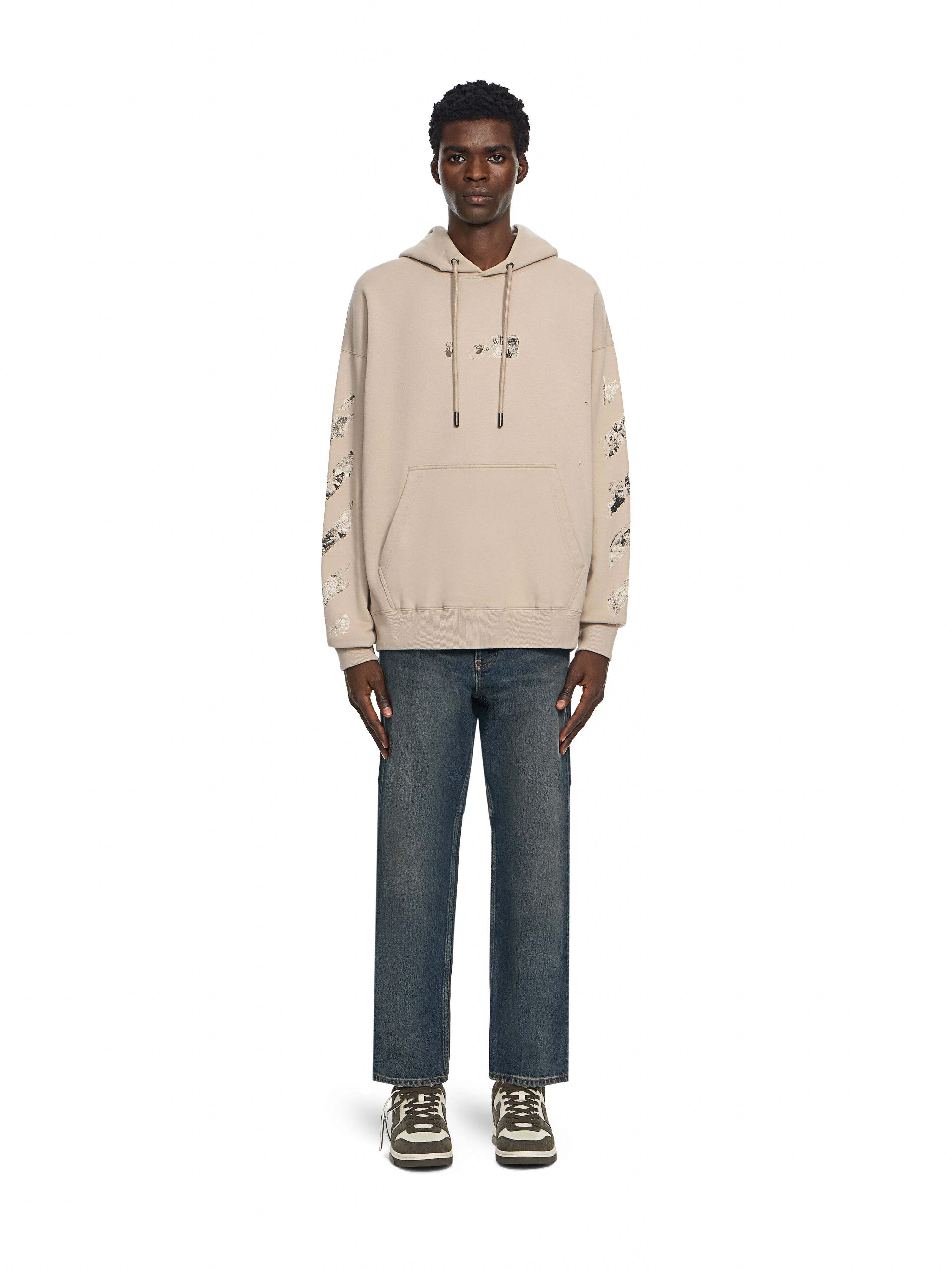 Spices Arrow Skate Hoodie OFF WHITE Spices Arrow Skate Hoodie STRING 44MBB085F26F004