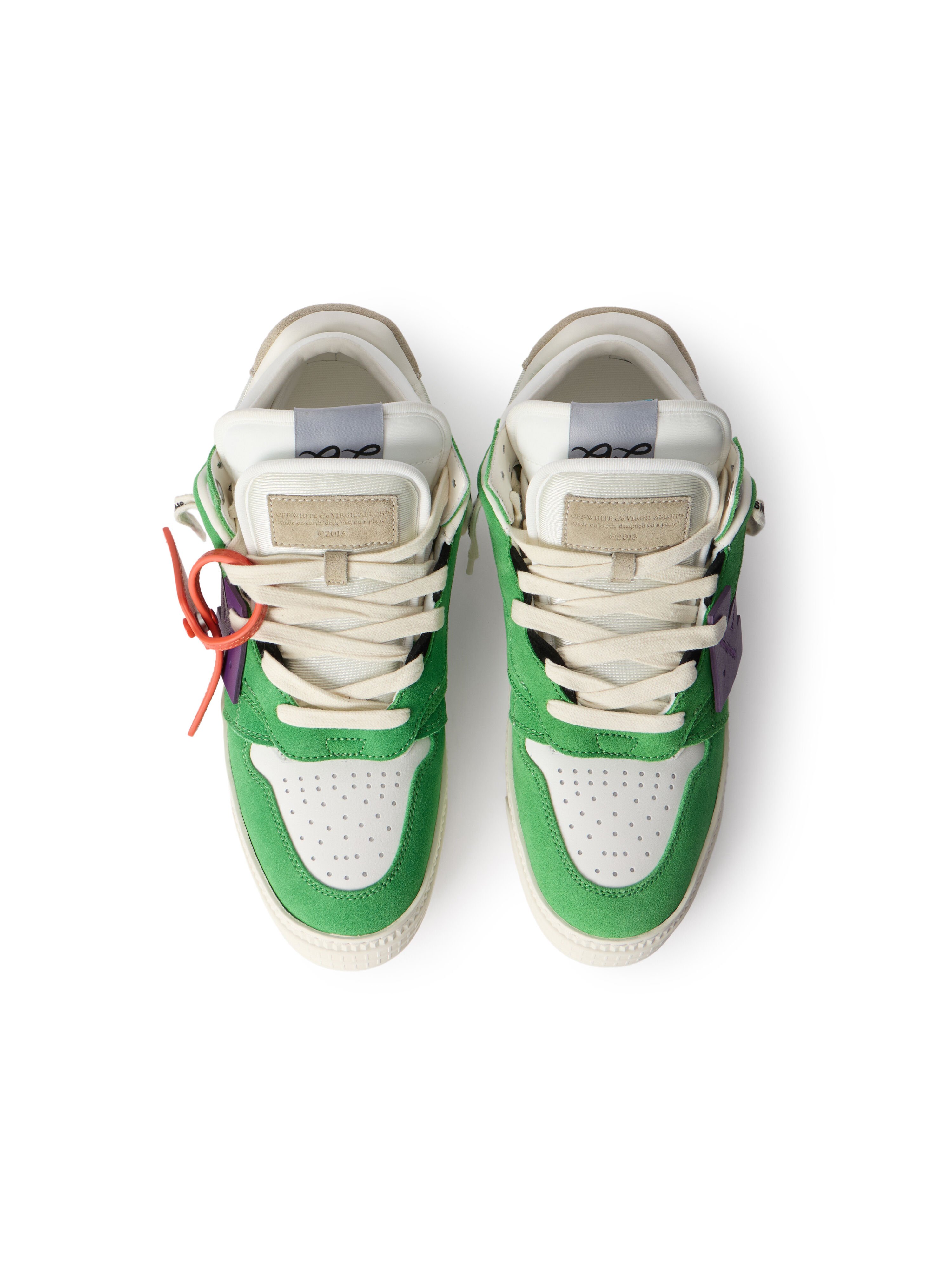 OFF WHITE 3.0 Floating Arrow Sneakers PURPLE - AUBERGINE OMIA244C99LEA001