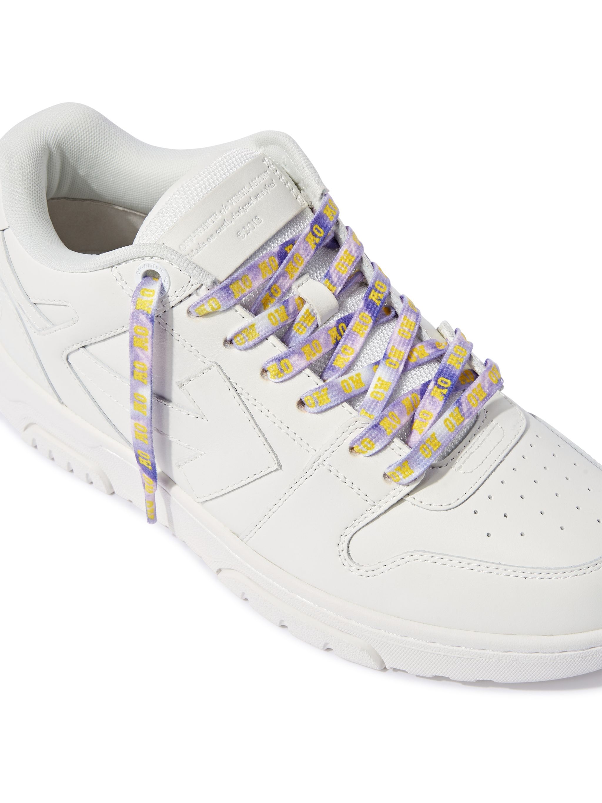 OFF WHITE Lilac/Yellow Cloud Laces PURPLE OMZJ001T25MAT004