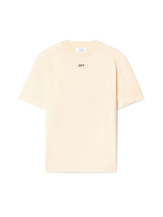 OFF WHITE White Cloud Arrow T-Shirt NEUTRALS OWAA089S25JER005