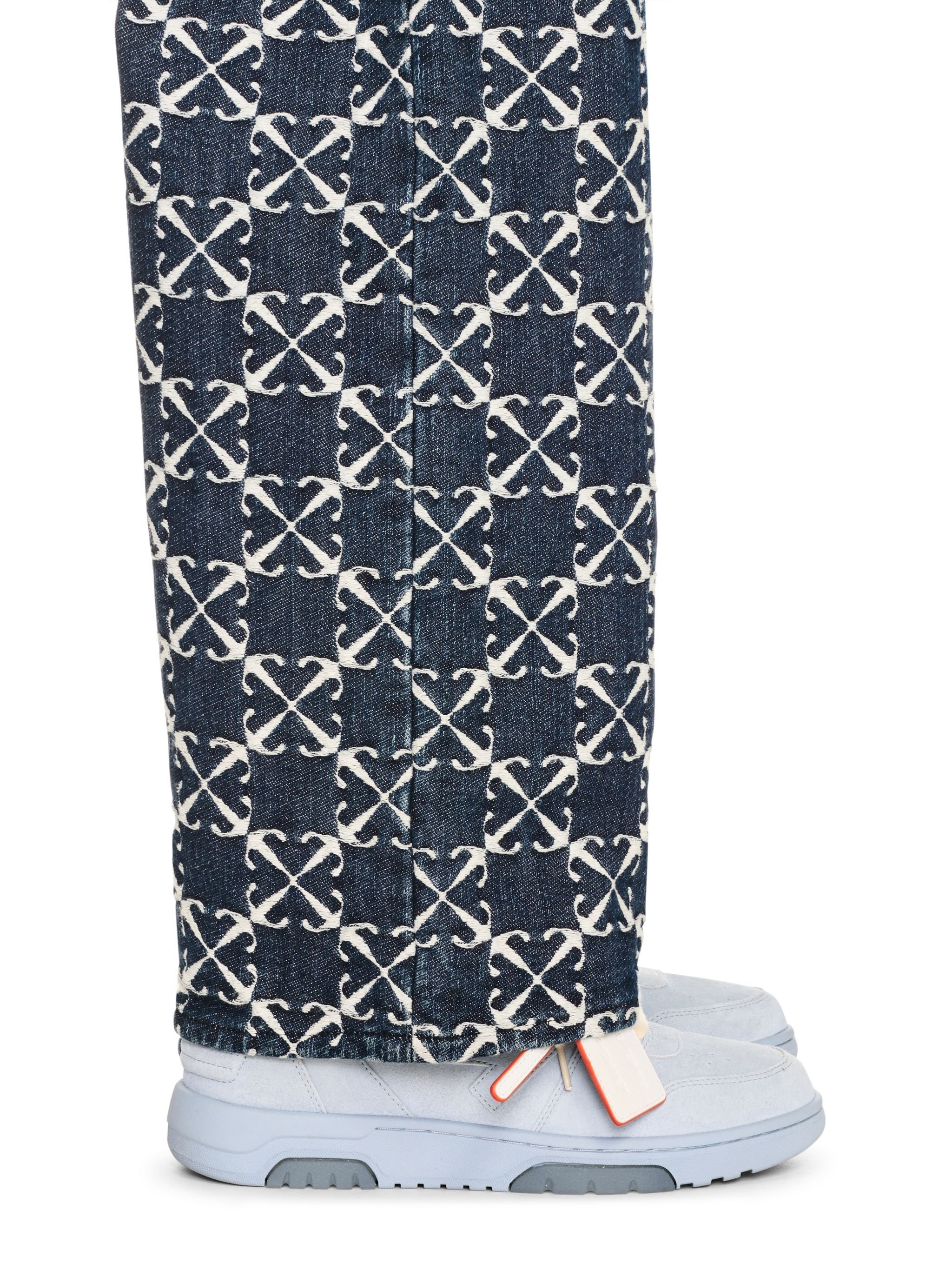 OFF WHITE Light Blue Out Of Office Full Suede BLUE OMIA189C99LEA017