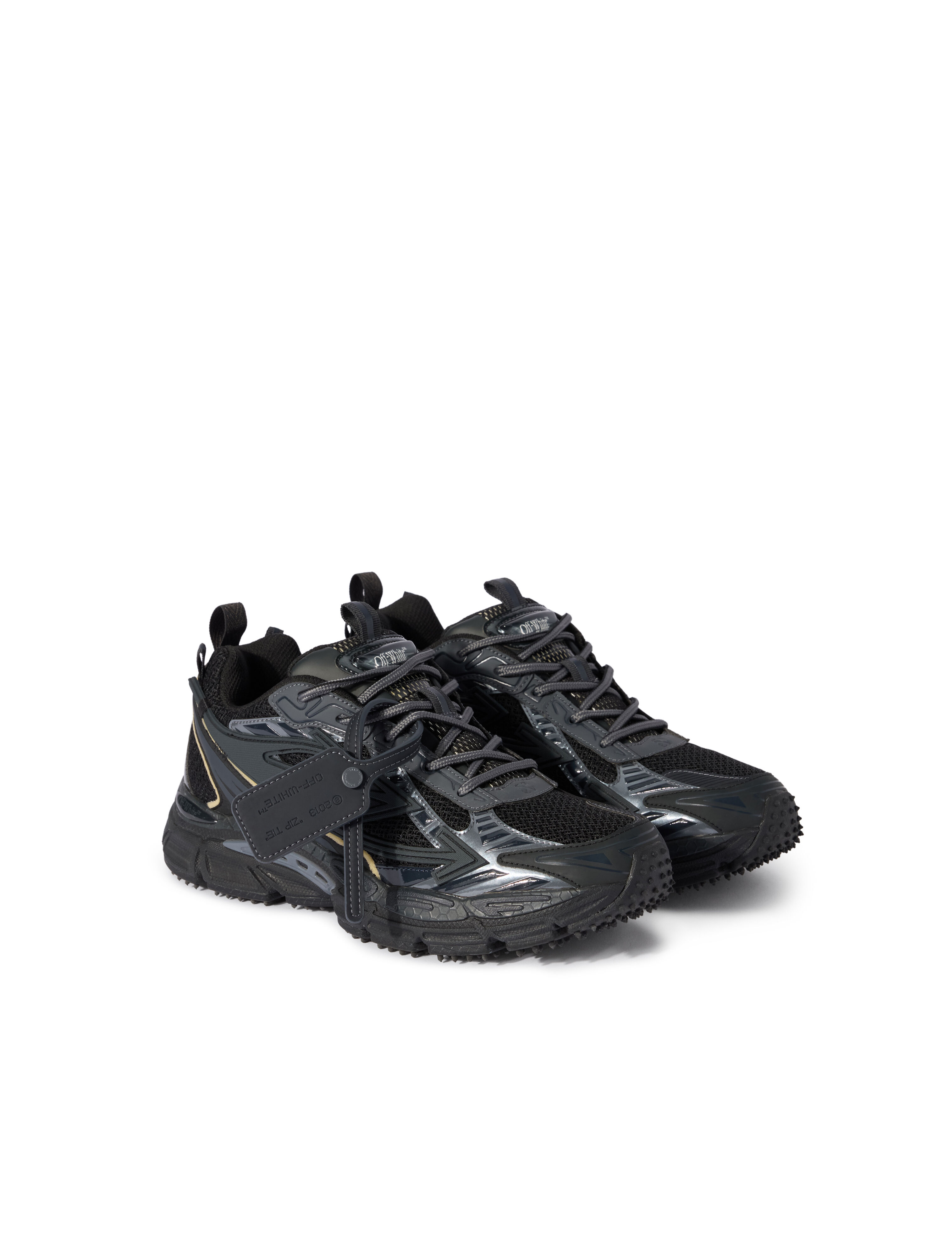 OFF WHITE Be Right Back Sneakers BLACK - BLACK OMIA295C99FAB001