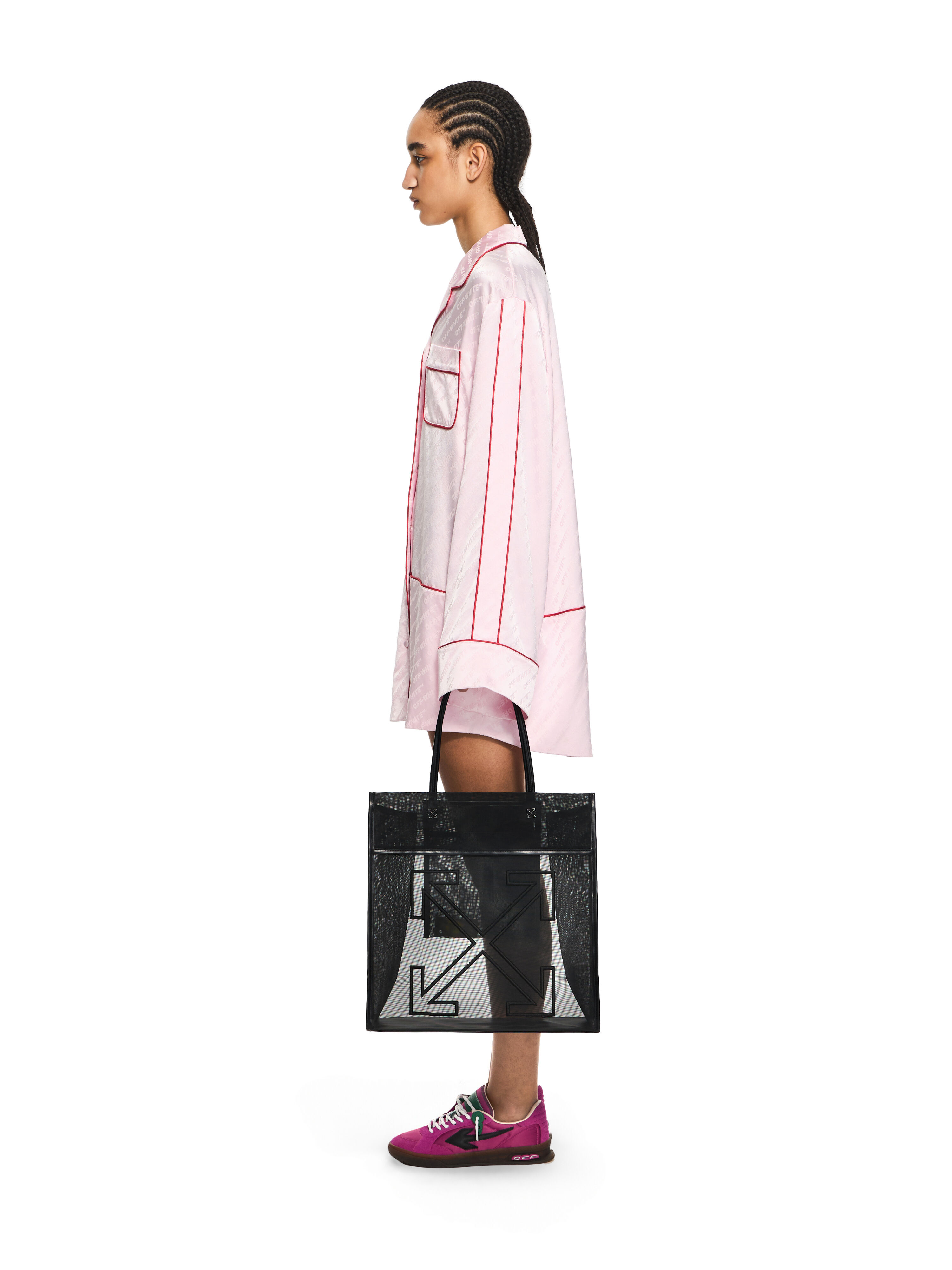 OFF WHITE Market Tote Bag BLACK OWNA23FS26FAB001