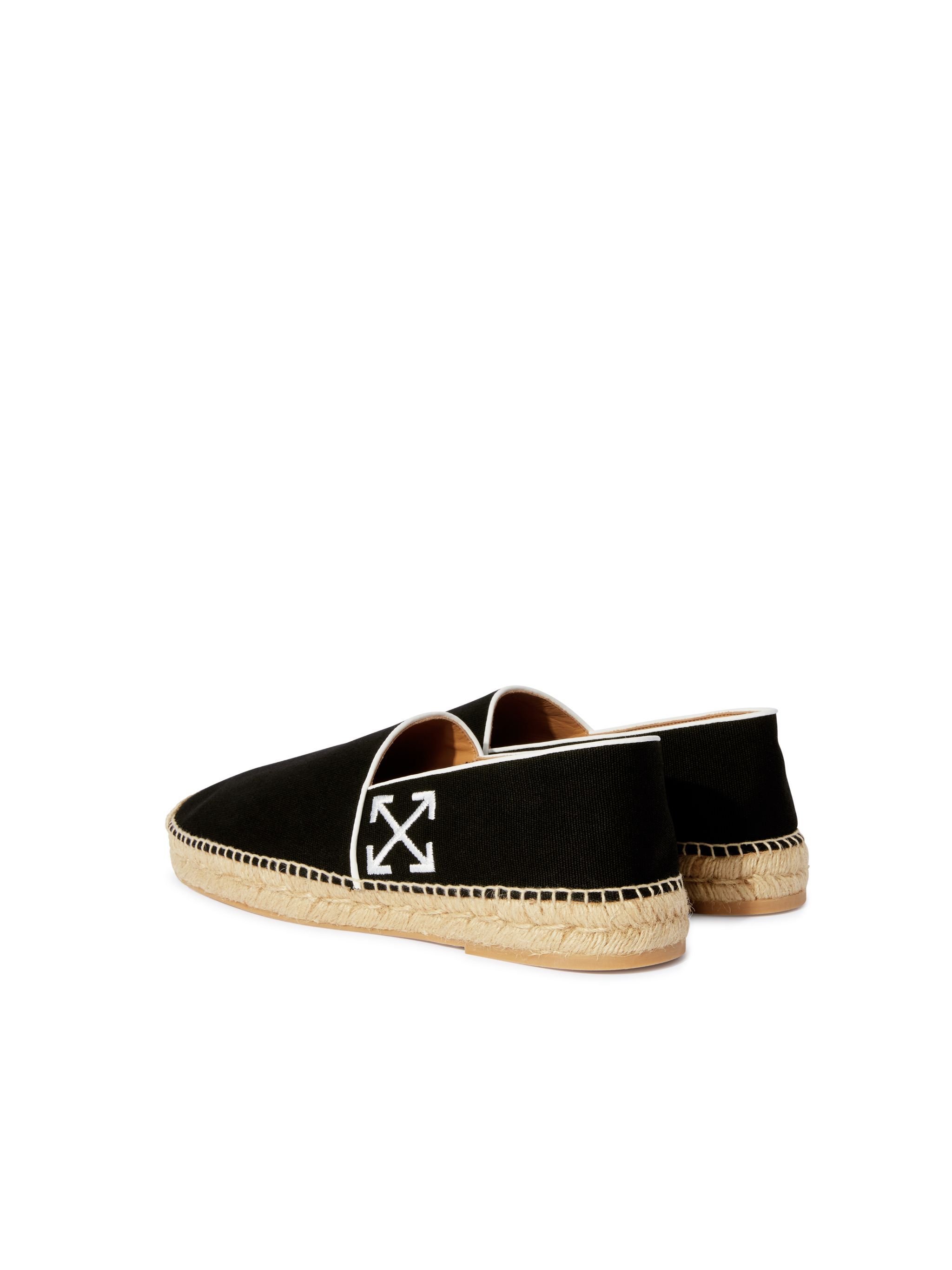 OFF WHITE Biarritz Espadrillas BLACK OMIB007C99FAB001