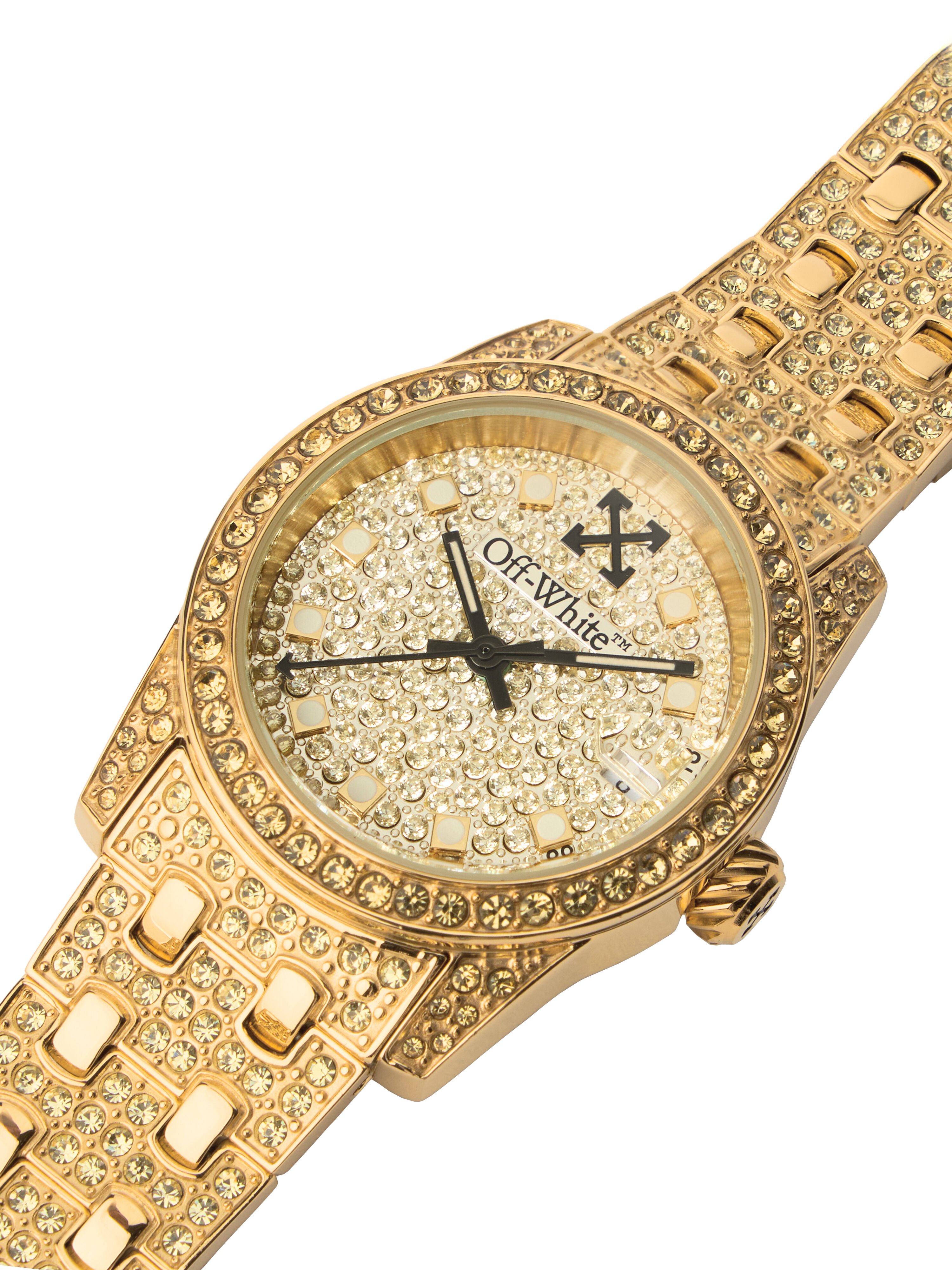 Discreet Watch OFF WHITE Discreet Watch Gold OW1L037M