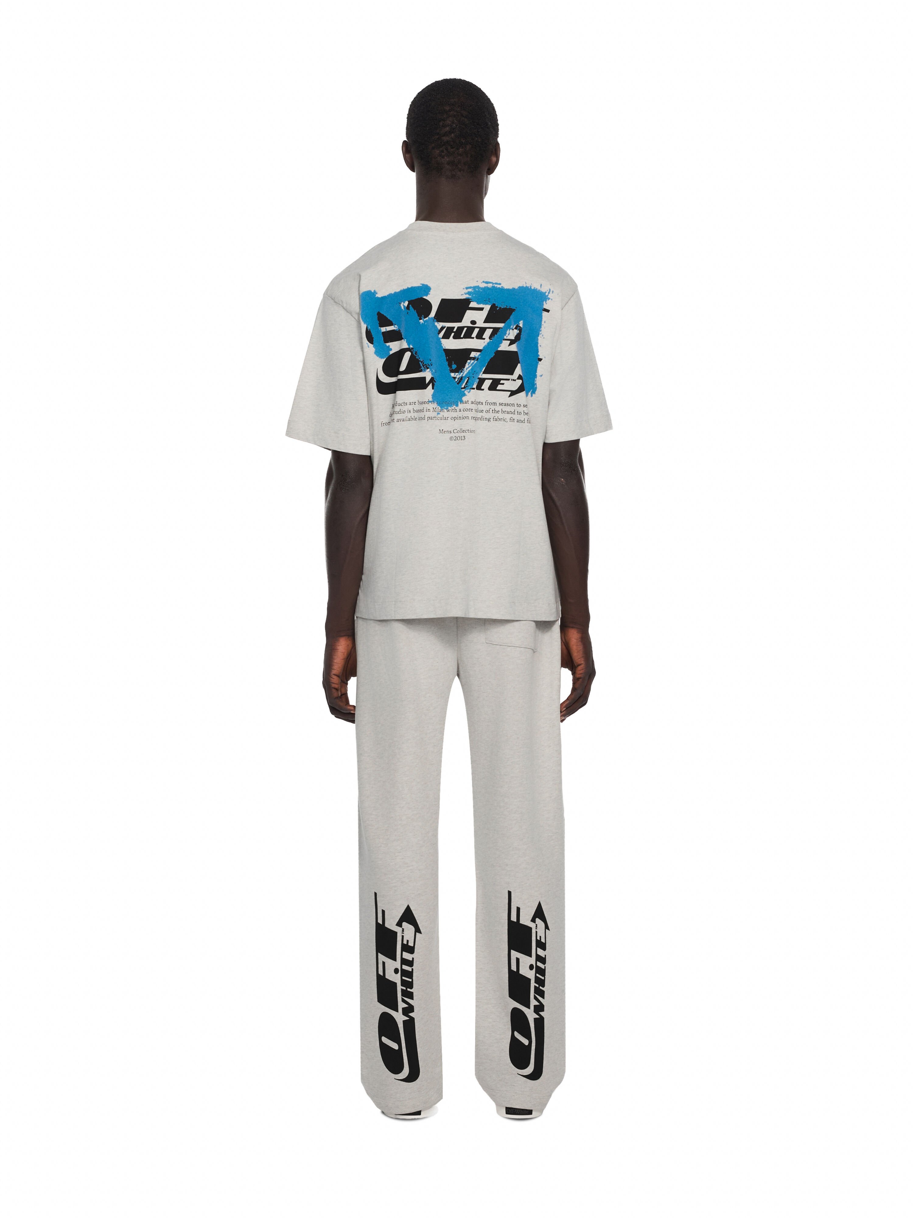 Half Arrow Skate Short Sleeve T-Shirt OFF WHITE Half Arrow Skate Short Sleeve T-Shirt GREY MELANGE 44MAA120F26J007