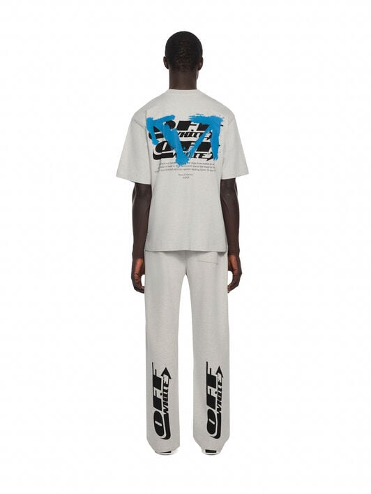 Half Arrow Skate Short Sleeve T-Shirt OFF WHITE Half Arrow Skate Short Sleeve T-Shirt GREY MELANGE 44MAA120F26J007