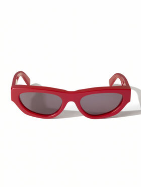 OFF WHITE Honolulu Dark Grey Lens Sunglasses shiny red OW1050250754