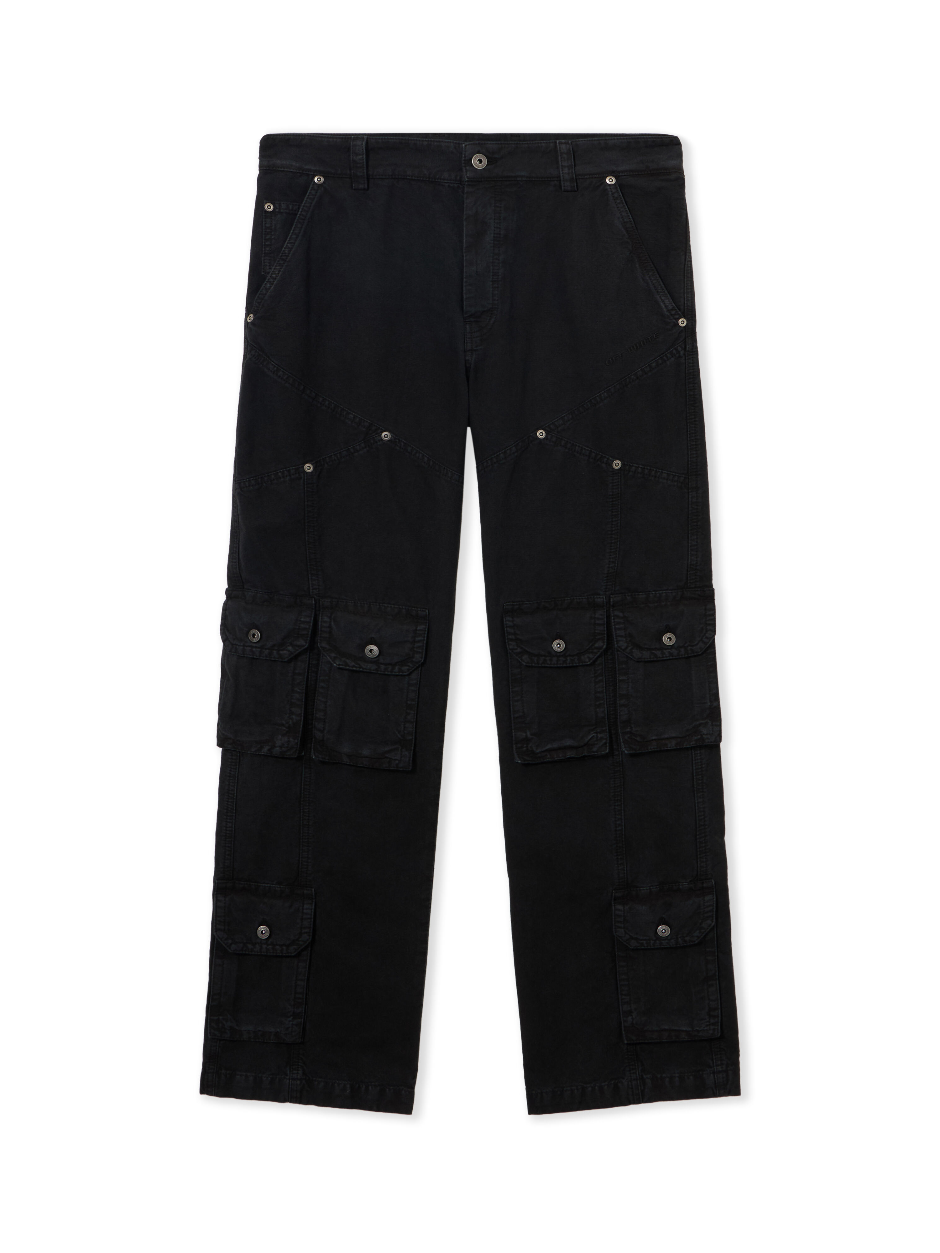 OFF WHITE Owr Gd Cot Multipkt Relax Pant BLACK 44XCF04IS26F001
