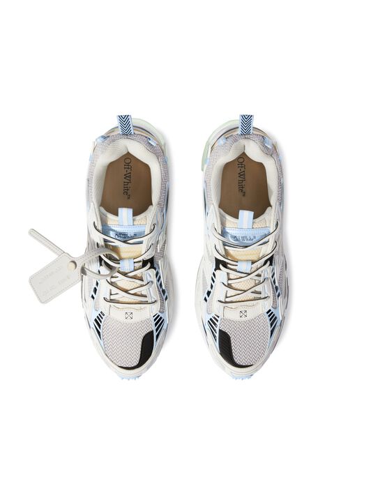 OFF WHITE Sneakers Be Right Back Bianche/Azzurre AZZURRO OWIA289C99FAB001