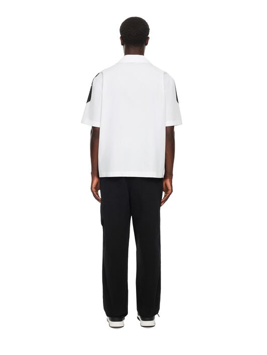 Negative Big Bookish Bowling Shirt OFF WHITE Negative Big Bookish Bowling Shirt WHITE 44MGG01QF26F002