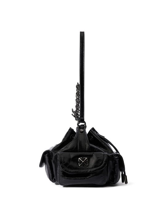 Dumbo Bucket Bag OFF WHITE Dumbo Bucket Bag BLACK - NO COLOR OWMY002F25LEA001