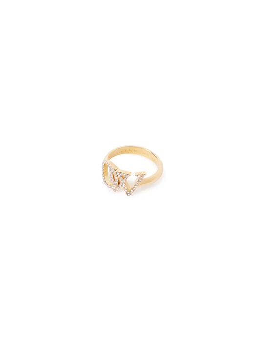 OFF WHITE Anello Ow Con Cristalli ORO OWOC11AC99MET001