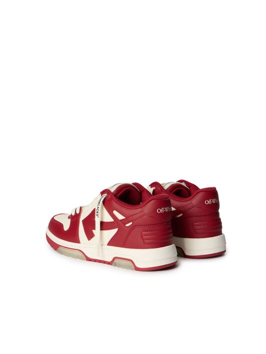 OUT OF OFFICE CALF LEATHER OFF WHITE OUT OF OFFICE CALF LEATHER OFF WHITE - CORAL RED OWIA259F25LEA002