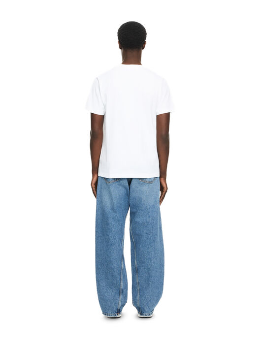 OFF WHITE Logo Slim T-Shirt  OMAA027C99JER013