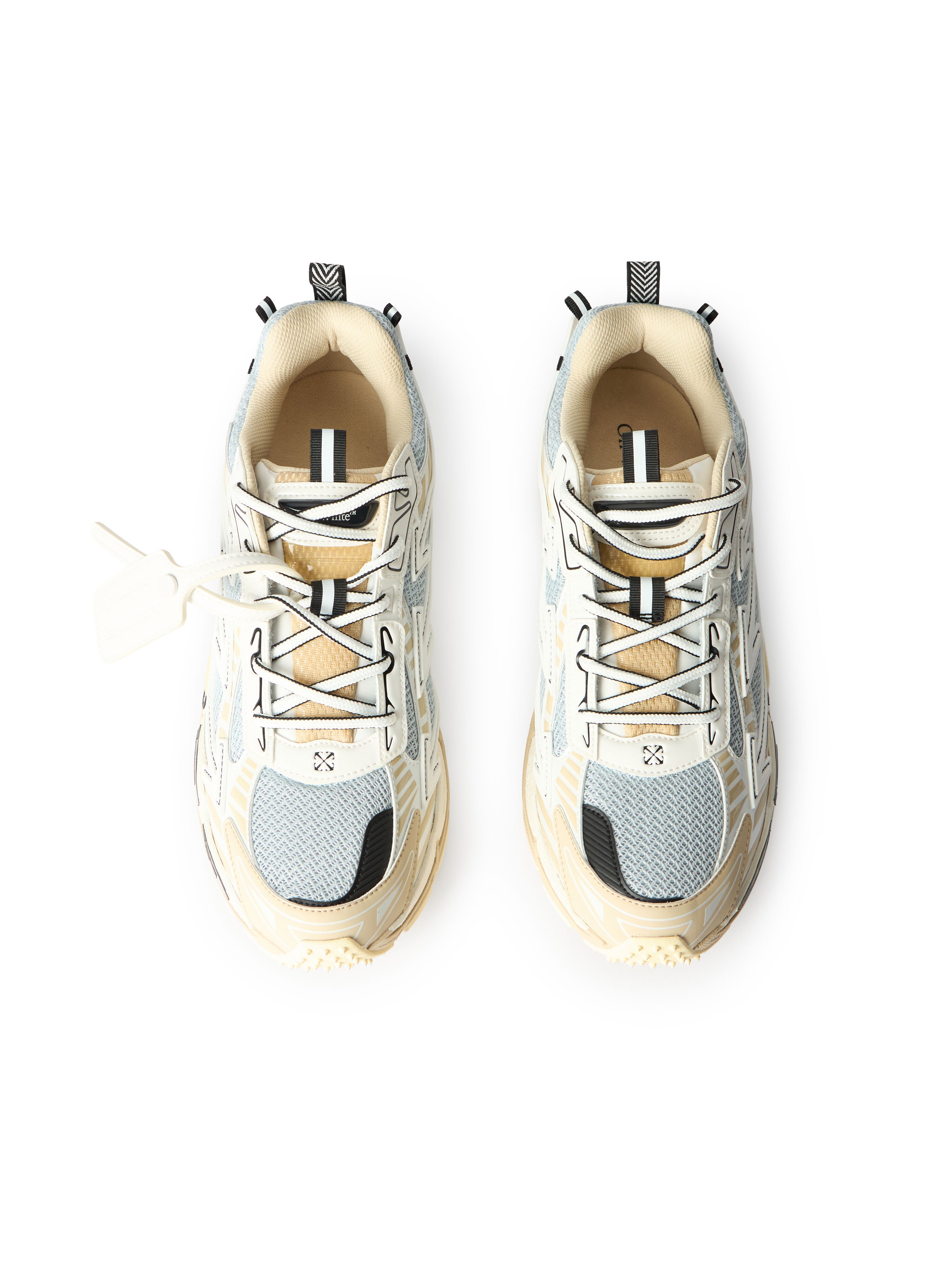 Be Right Back Sneakers OFF WHITE Be Right Back Sneakers LIGHT GREY - CARAMEL OWIA289S26FAB001