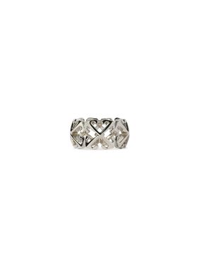 OFF WHITE Anello Arrow ARGENTO OMOC07BC99MET001