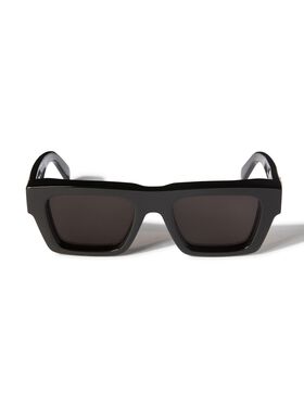 OFF WHITE Schwarz/Dunkelgraue Oregon Sonnenbrille SCHWARZ OERI145S25PLA001