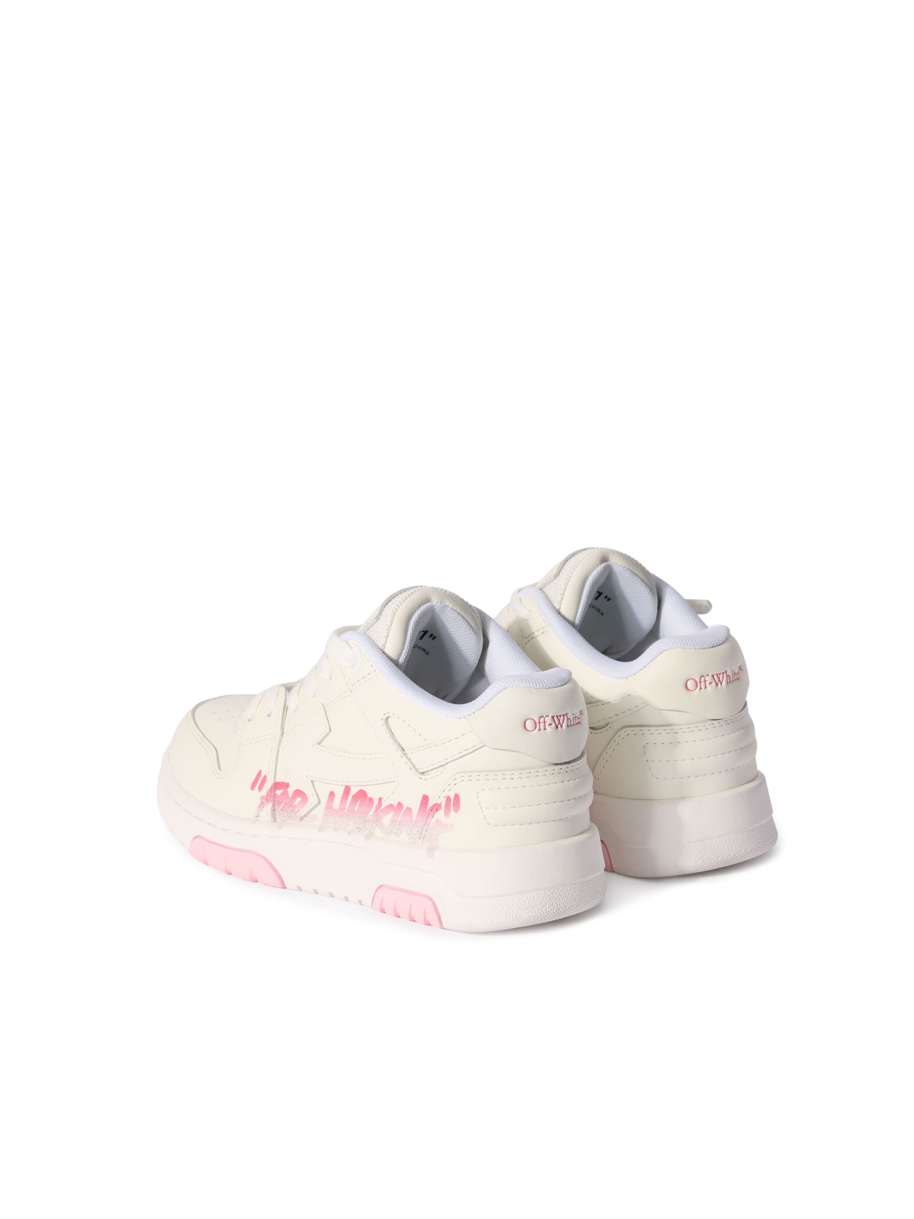OFF WHITE Out Of Office For Walking Sneakers WHITE - GLITTERED OGIA007F25LEA002