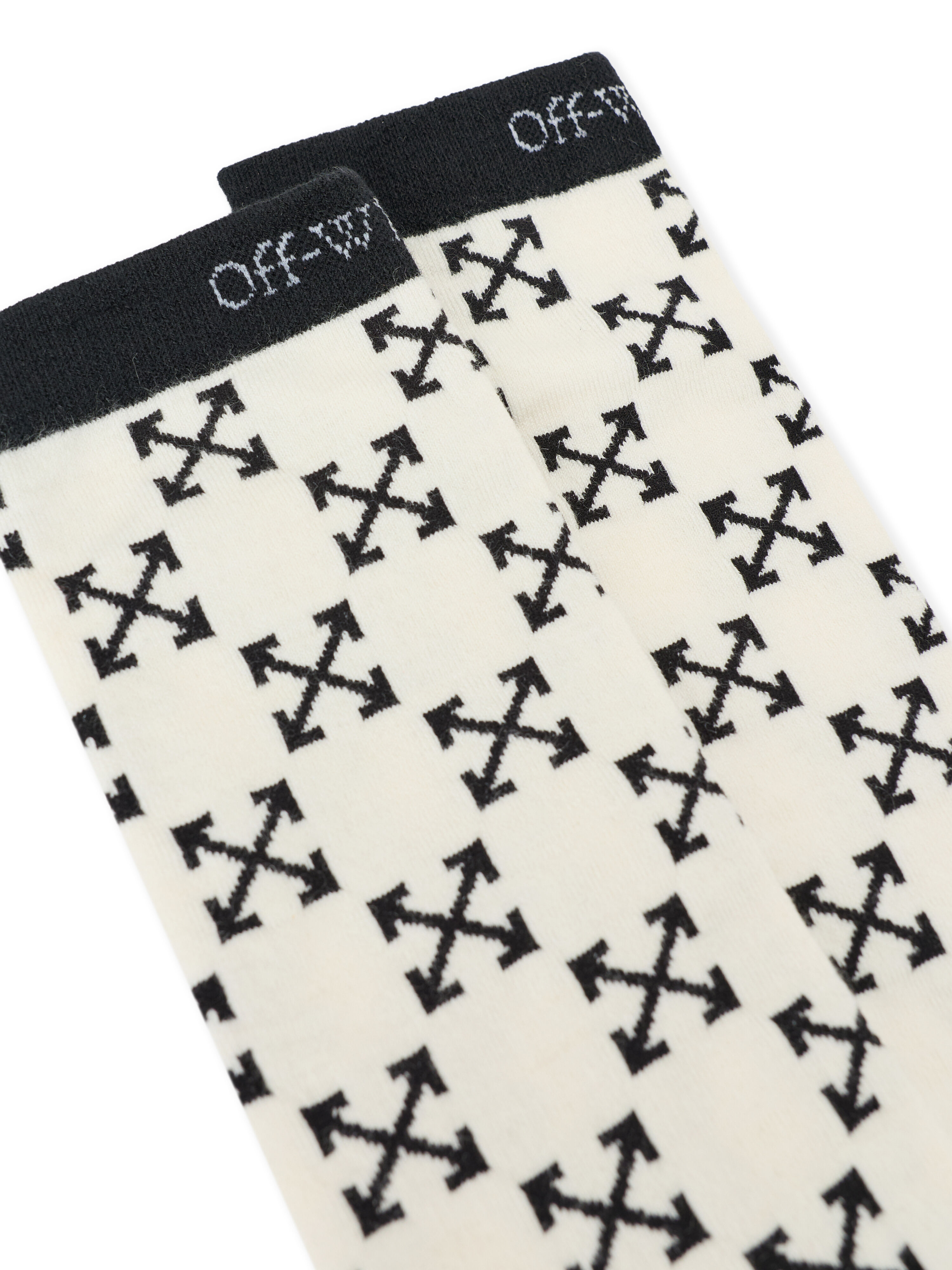 All Over Arrow Socks OFF WHITE All Over Arrow Socks WHITE OW7100098