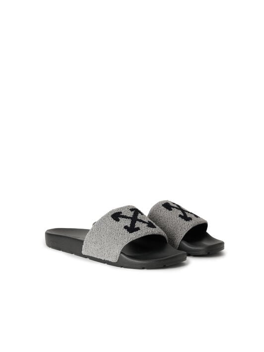 Arrow Terry Slider OFF WHITE Arrow Terry Slider SMOKE/ BLACK OWIU003F25FAB001