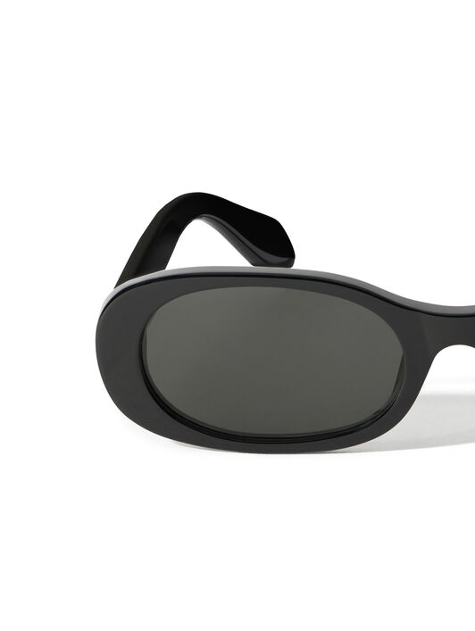 OFF WHITE Adams Smoke Lens Sunglasses SHINY WHITE OW1033100754