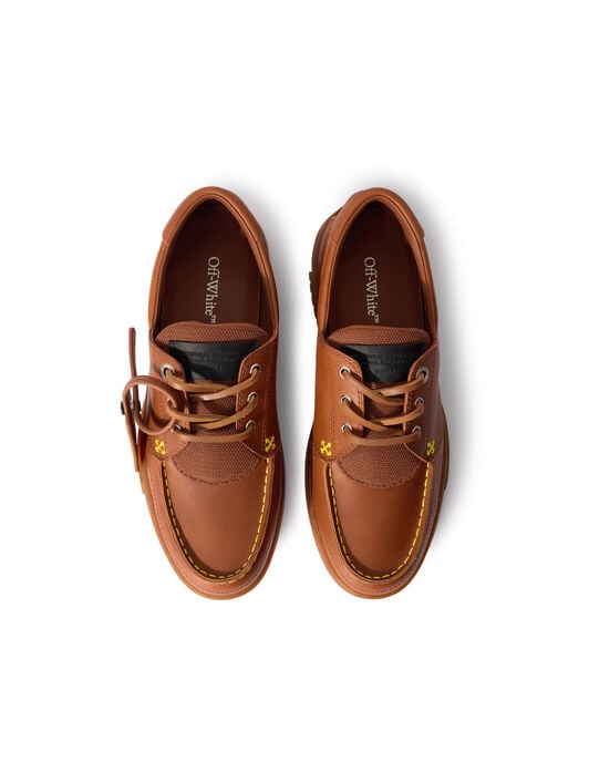 Snoooafer Sneakers OFF WHITE Snoooafer Sneakers BROWN - DARK BROWN OMIY001F25LEA001