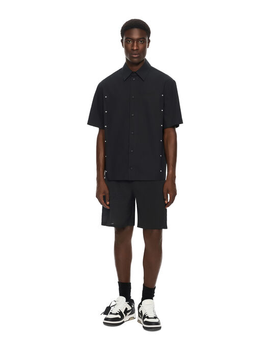 Chakra Arrow Poplin Slim Bowling Shirt OFF WHITE Chakra Arrow Poplin Slim Bowling Shirt BLACK 44MGG01PF26F003