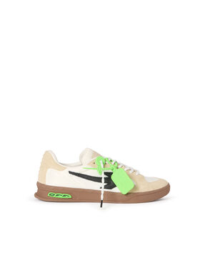 OFF WHITE New Slim Sneakers WHITE - SAND BEIGE OMIA2ALS26FAB002