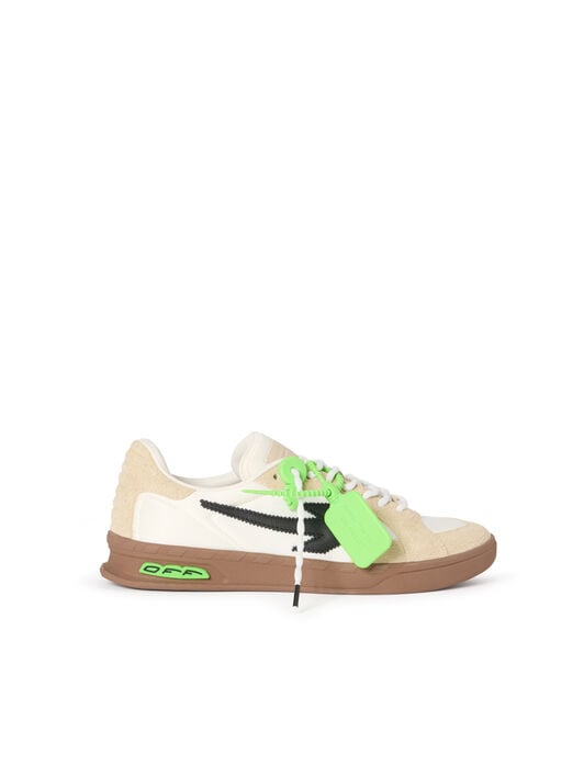 OFF WHITE New Slim Sneakers WHITE - SAND BEIGE OMIA2ALS26FAB002