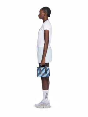 OFF WHITE Quilting Raw Denim Tote Bag BLUE - NO COLOR OWNA239F25DEN001