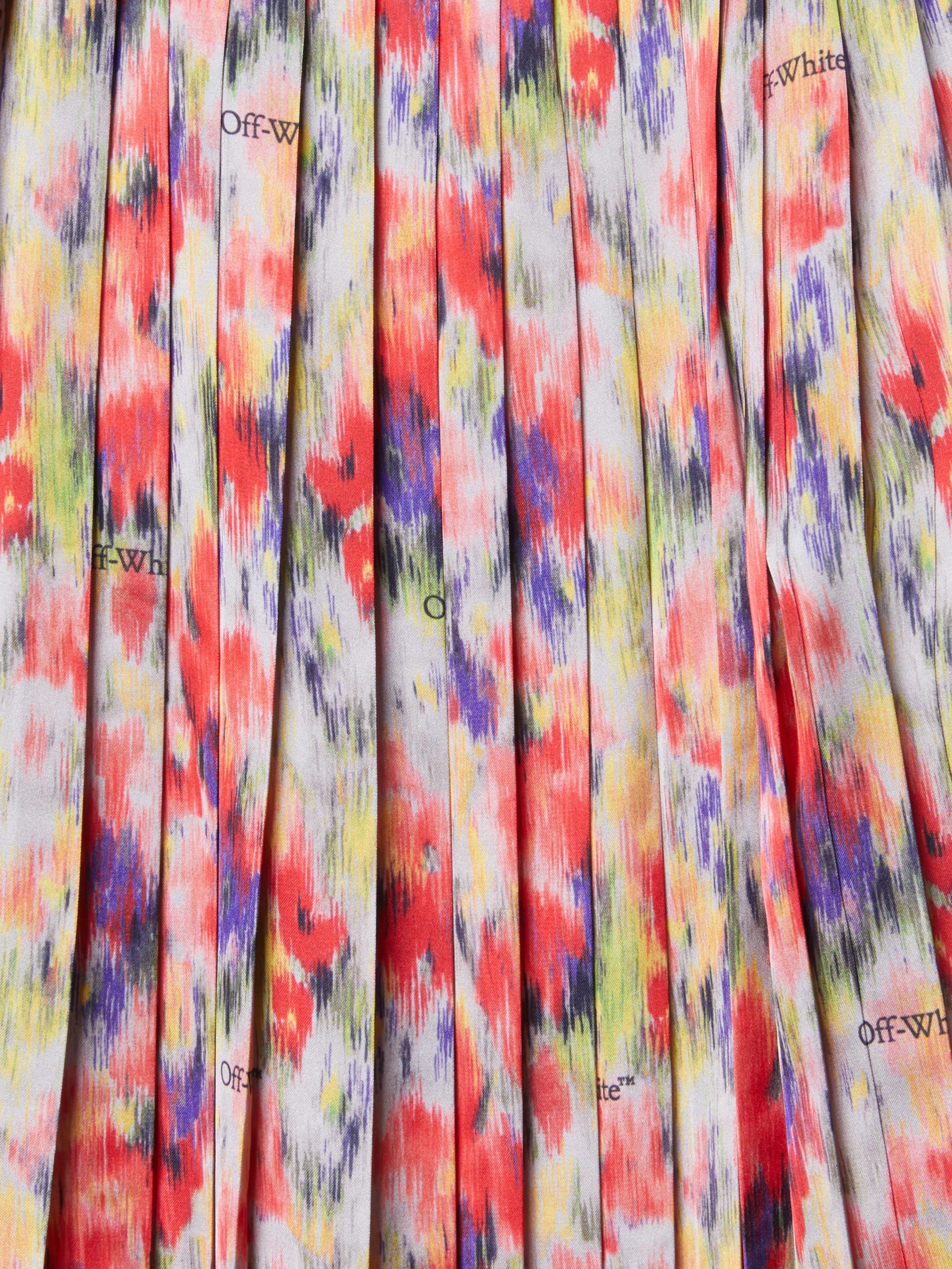 OFF WHITE Watercolor Bookish Dress PINK OGDB06CS25FAB001