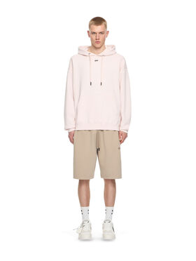 OFF WHITE Paint Arrow Skate Hoodie FADE OUT MAUVE MOR 44MBB085S26F00J