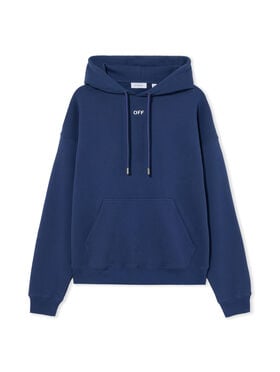 OFF WHITE Off Stamp Hoodie DARK BLUE 44MBB085G5F00G