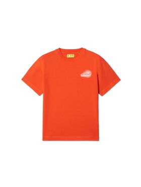OFF WHITE T-Shirt Mit Sprüh-Pfeil ORANGE OBAA002S25JER009