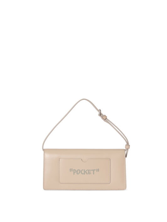 OFF WHITE Jitney 1.0 Shoulder Bag FUNGI OWNN172S26LEA001