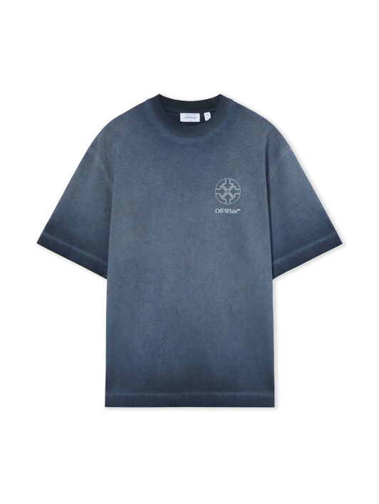 Offline Half Arrow Skate T-Shirt OFF WHITE Offline Half Arrow Skate T-Shirt CLOUD BLU GRAPHITE 44MAA120F26J01F