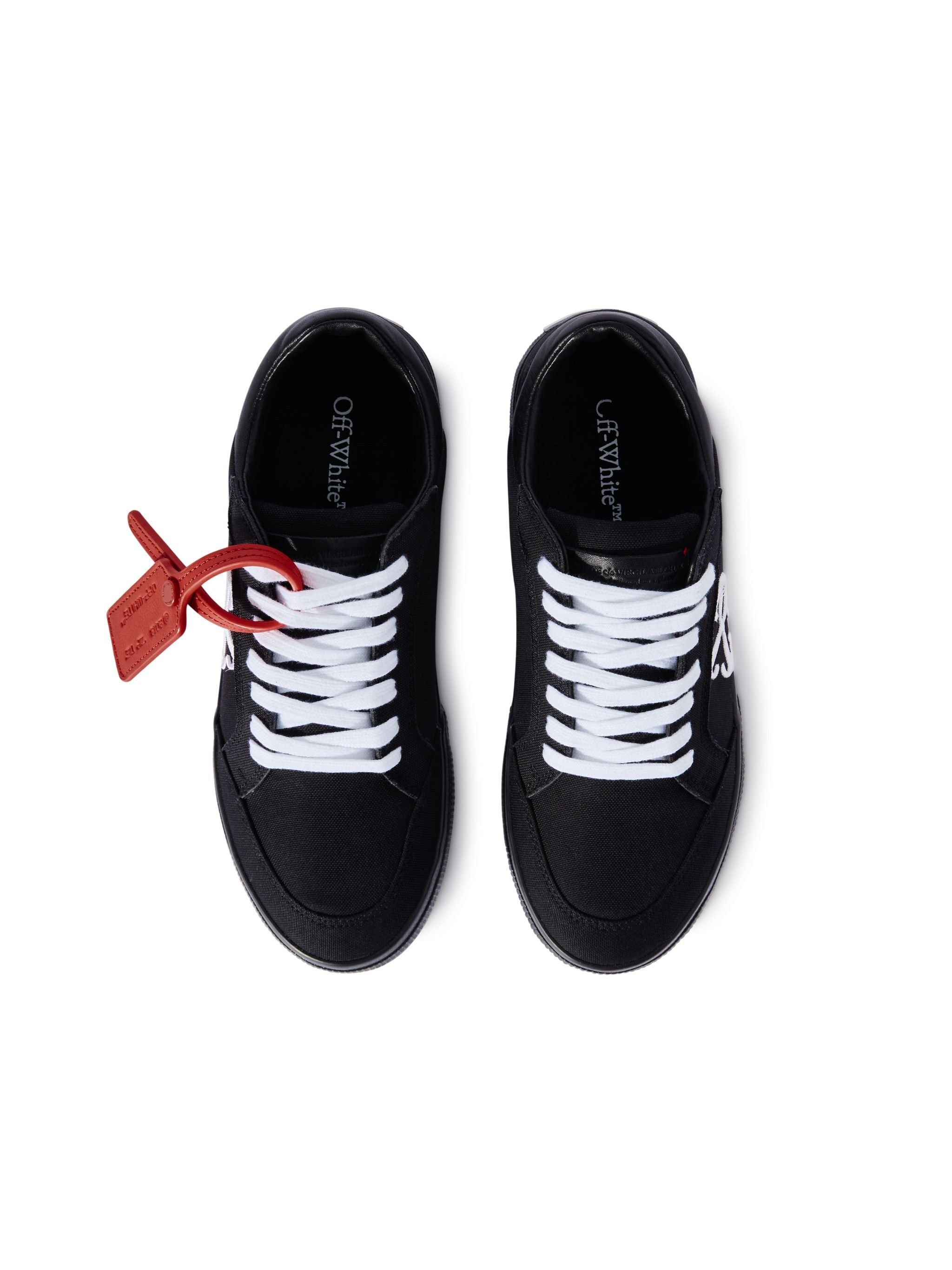 OFF WHITE Black/White Canvas Vulcanized BLACK OWIA288C99FAB001
